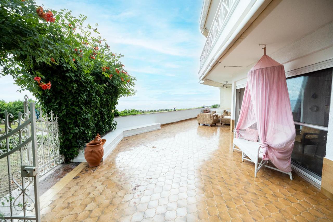 Delmare Dom Seafront Villa Kalyves Polygyrou Exterior foto